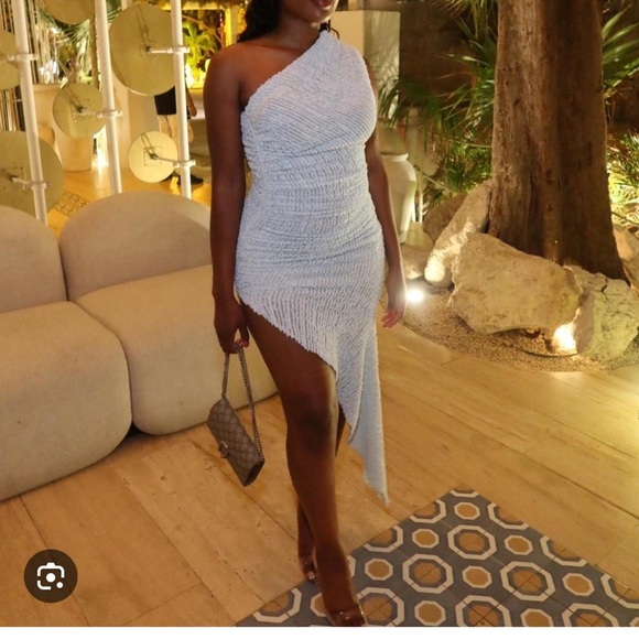 COUCOO PASU DRESS IN MOUNTAIN MIST - Picture 3 of 11